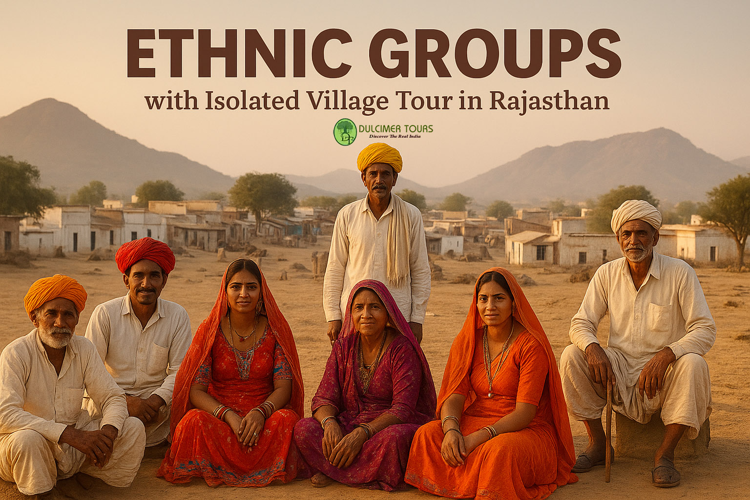 Ethnic Groups with Isolated Village Tour in Rajasthan